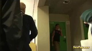 scandal show on public sexfair stage