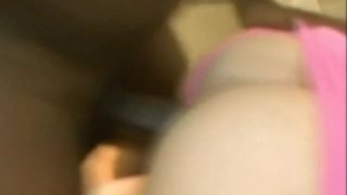 Chubby White Girl Fucks Black Man for Very First Time