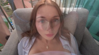 Public Sex on the Condo Balcony with an Ocean View ????