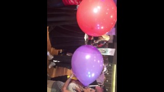 Rachel Starr & Alexis Fawx have a blowing competition at AVN